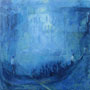 Venedig in Blau. Öl. 120 x 120
