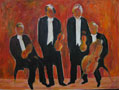 Quartett. Öl. 60 x 80